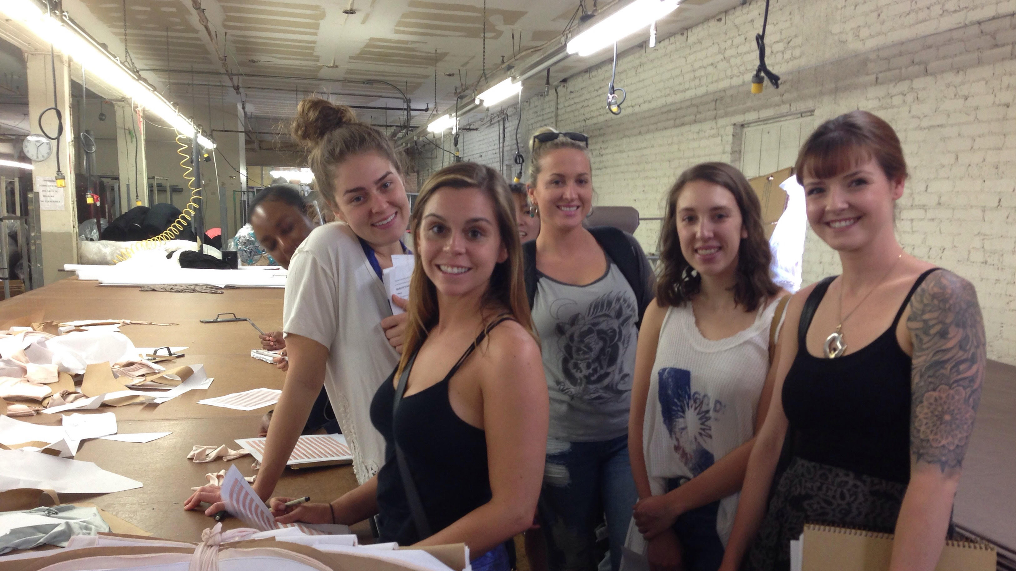 Supply Chain Management Field Trip to Local L.A. Sewing Factory