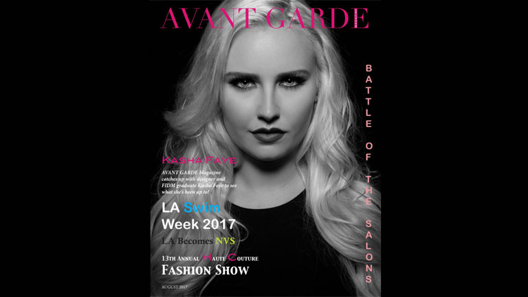 Grad Featured on Cover of Avant Garde Magazine