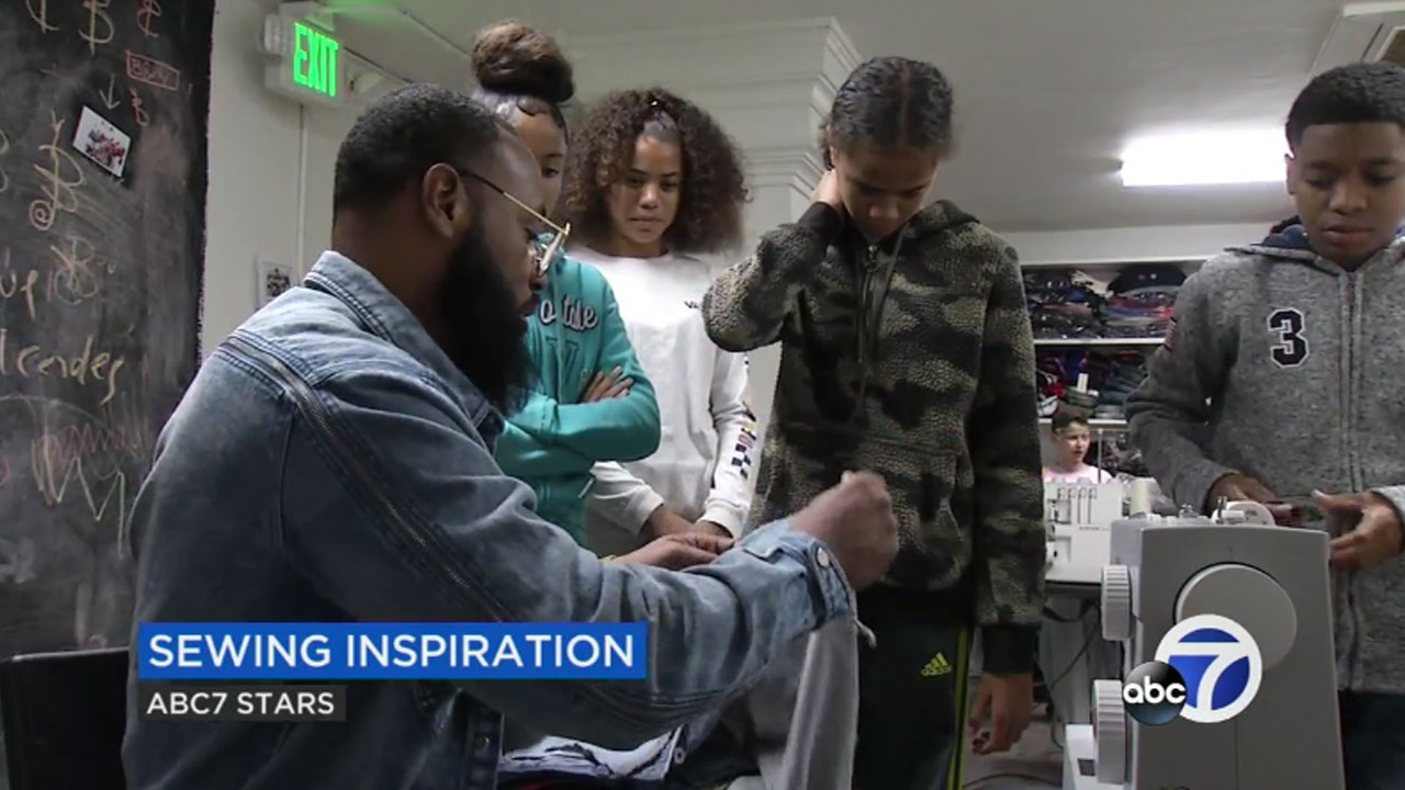 Custom Sneaker Designer Devlin Carter Teaches Kids to Sew