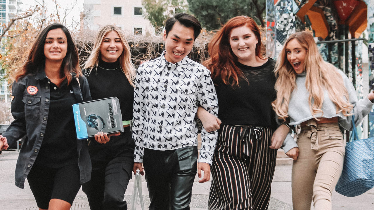 FIDM students from different cultures