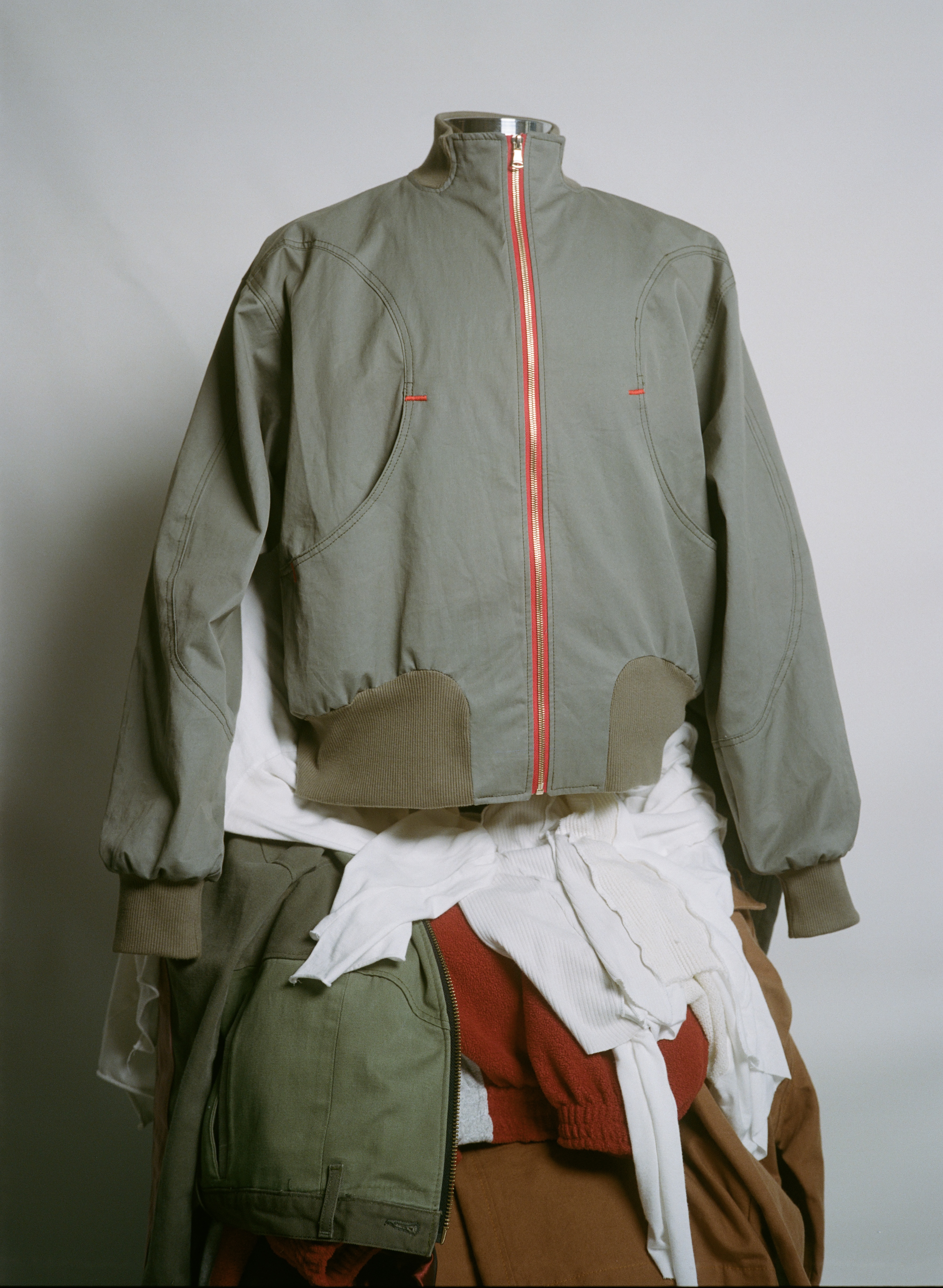 original design jacket by FIDM Grad and fashion designer Alexander Novak