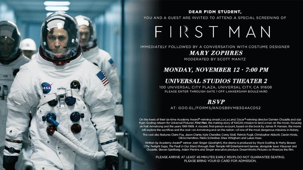 Students and Alumni Meet First Man Costume Designer Mary Zophres