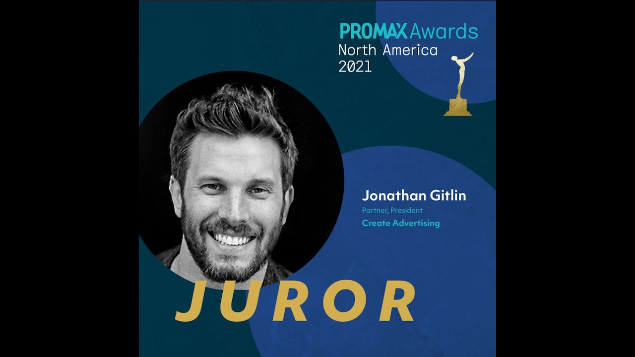 Grad and Create President Jonathan Gitlin Serving as Juror for Promax Awards 