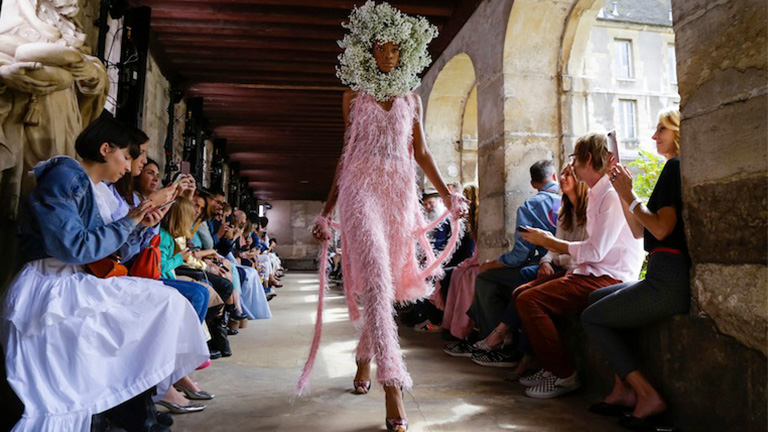 French Couture Opens a Door