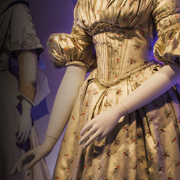 US History Dress on Female Mannequin
