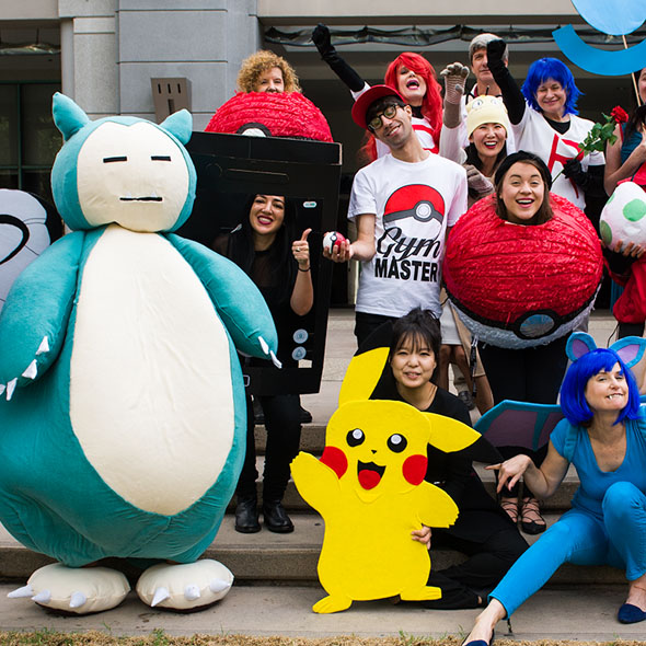 Pokemon Go themed Halloween costumes